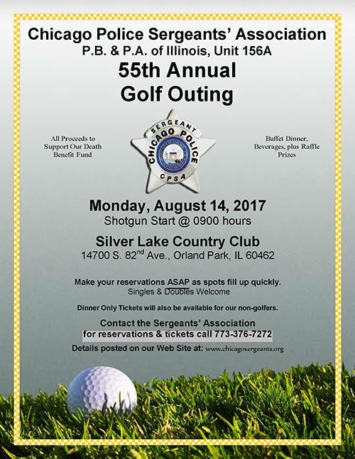 2017 Golf Outing Poster